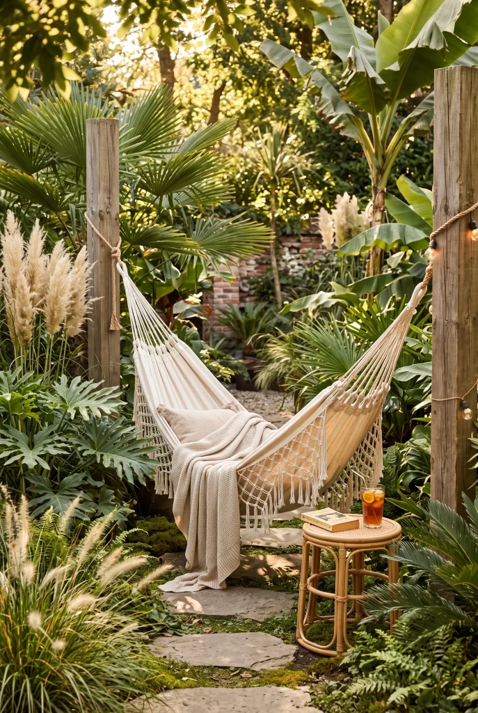 Relaxing Hammock Corner