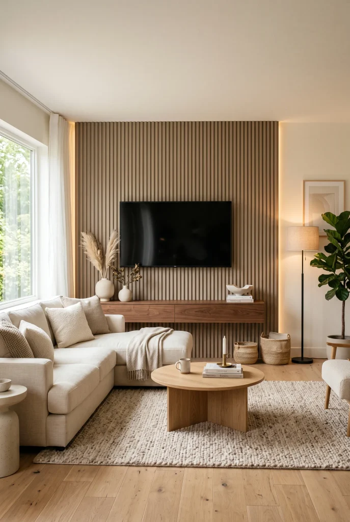 Ribbed Panel Wall