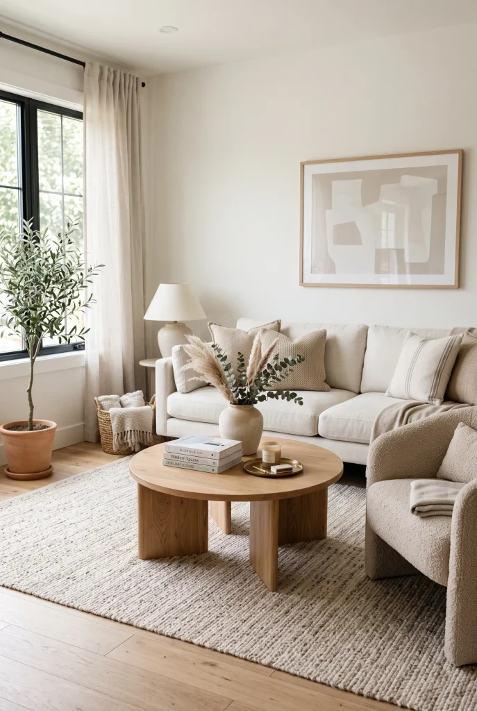 Rounded Coffee Table