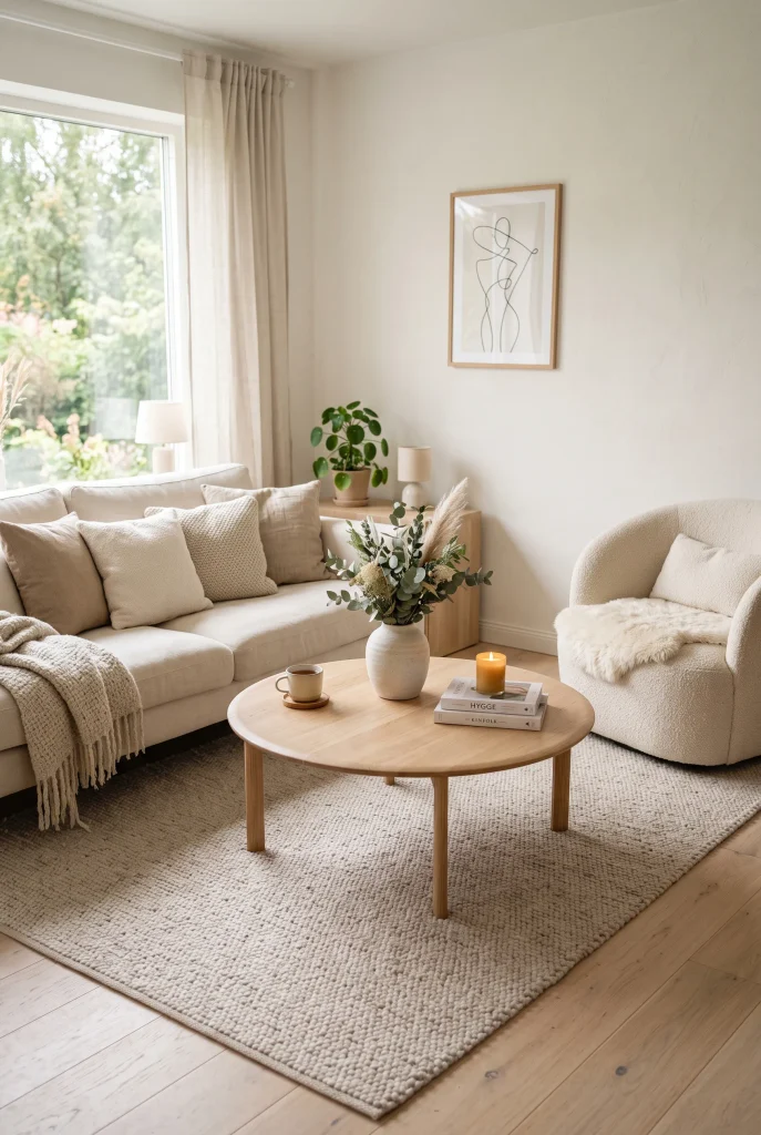 Rounded Coffee Table