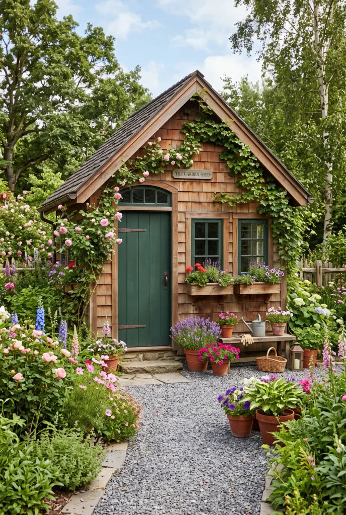 Rustic Garden Shed