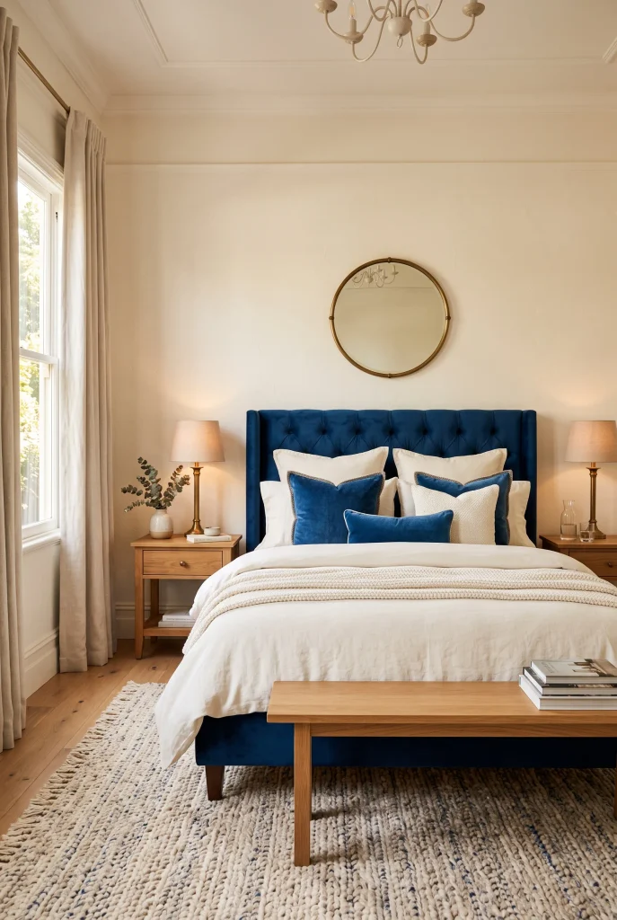 Sapphire Blue Bedding