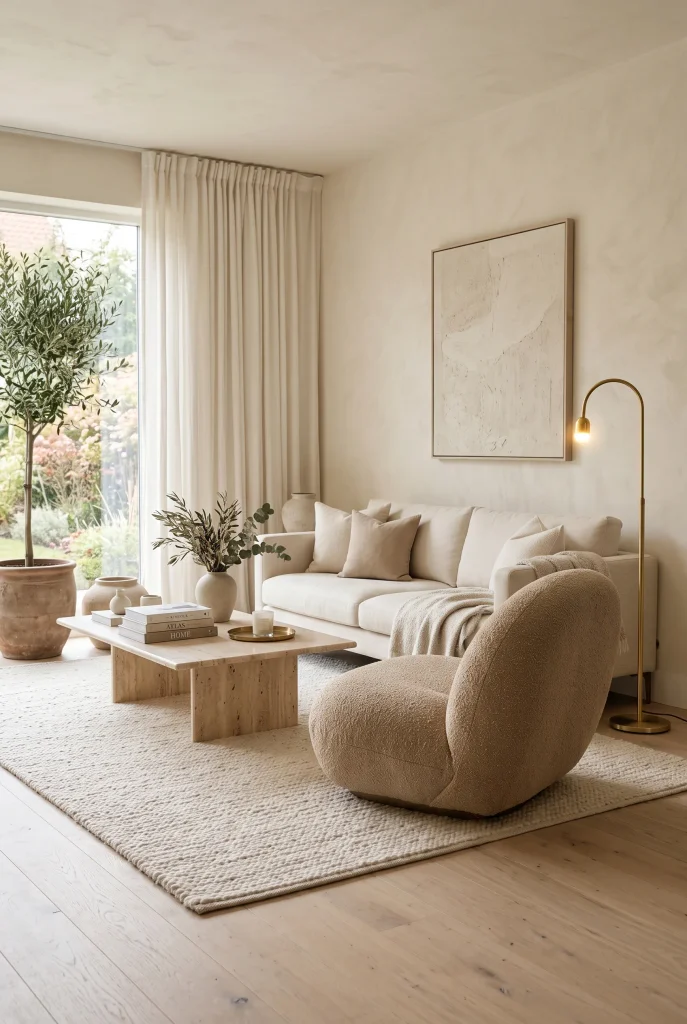 Sculptural Accent Chair