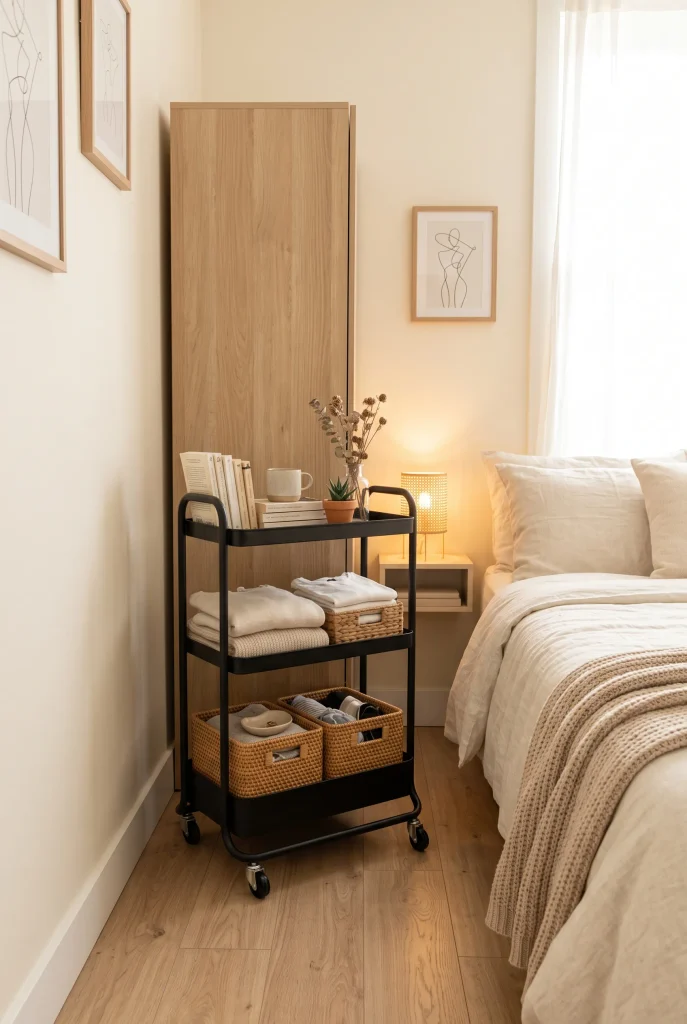 Slim Rolling Cart