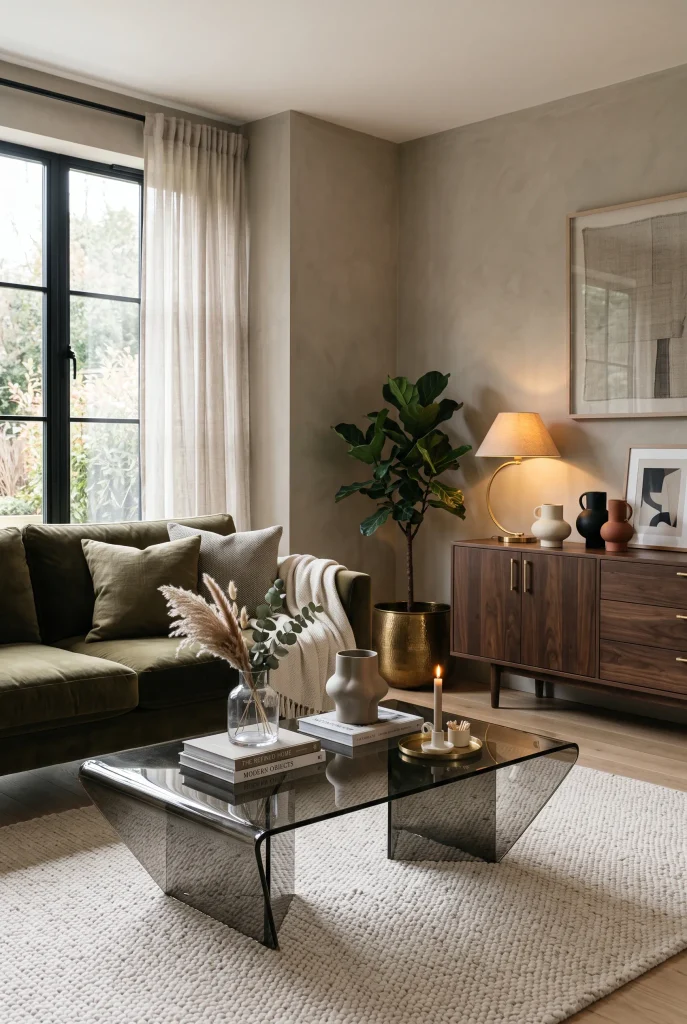 Smoky Glass Tables
