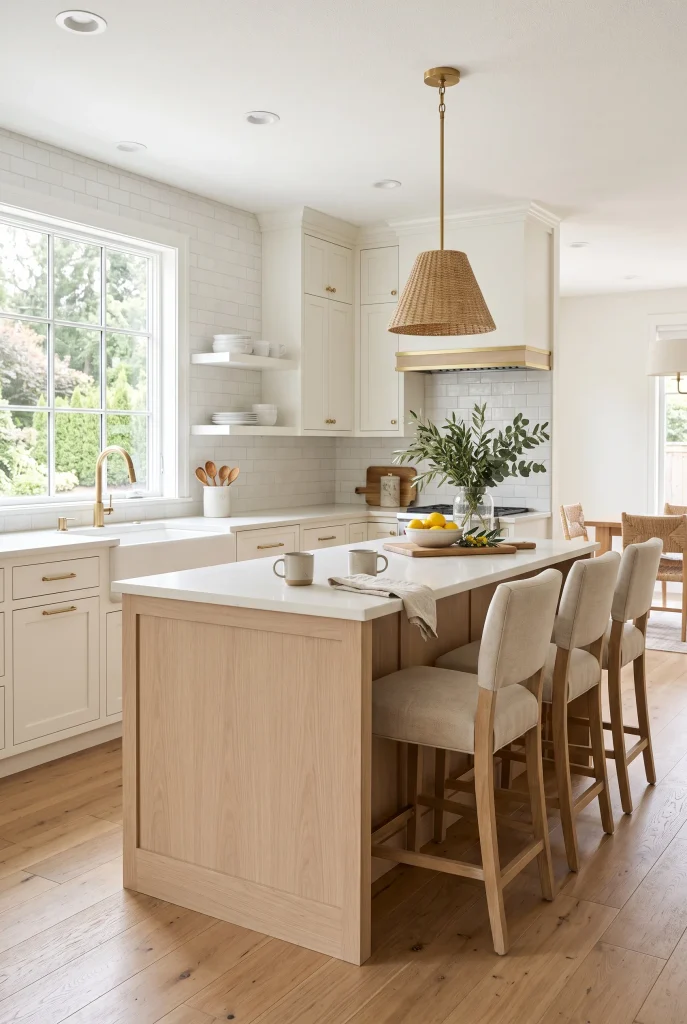Soft Linen Bar Stools
