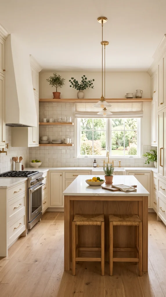 Soft White Backsplash