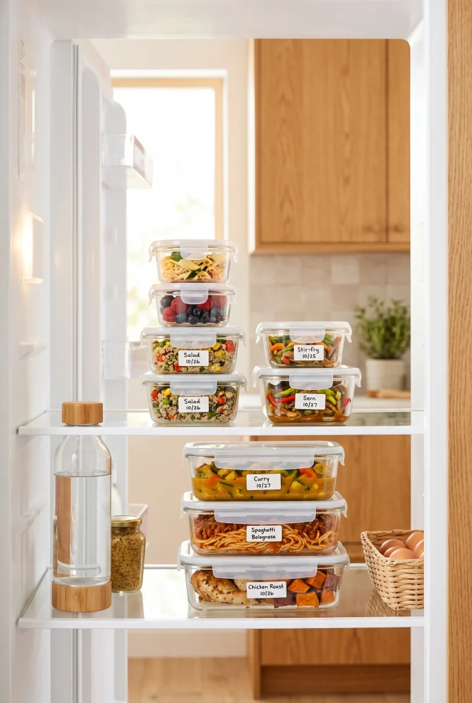 Stackable Leftover Containers
