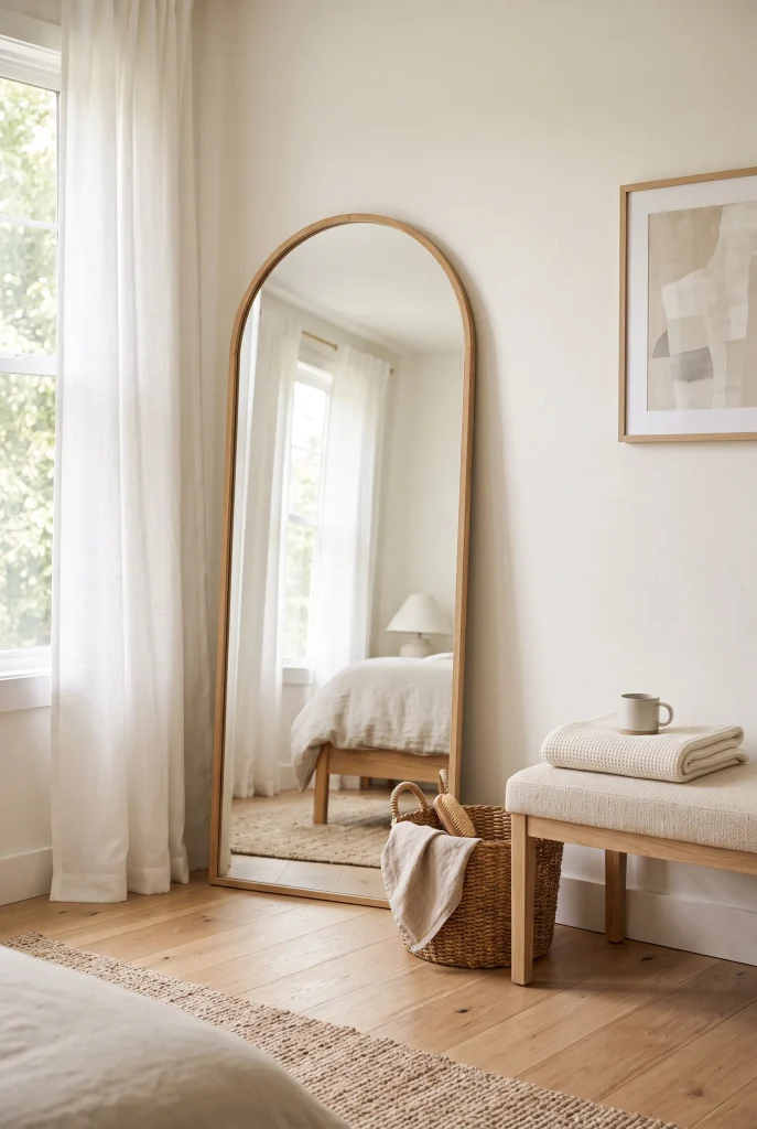 Statement Floor Mirror