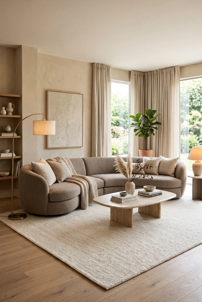 Statement Sectional Sofa