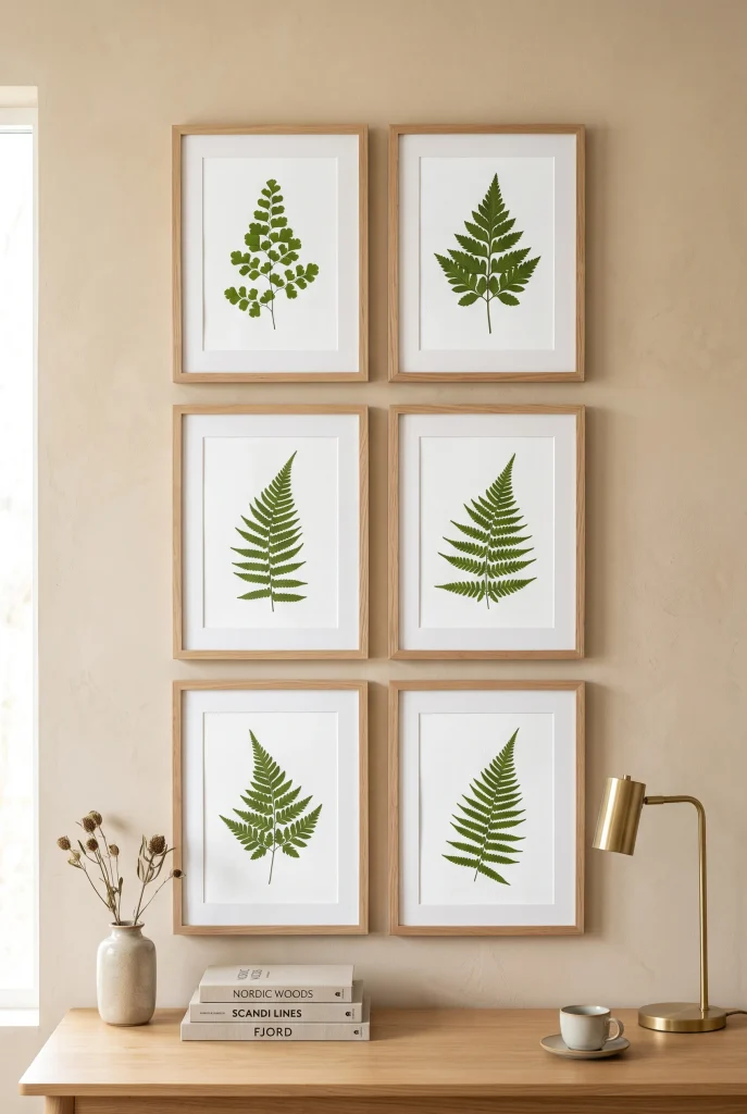 Symmetrical Botanical Grid