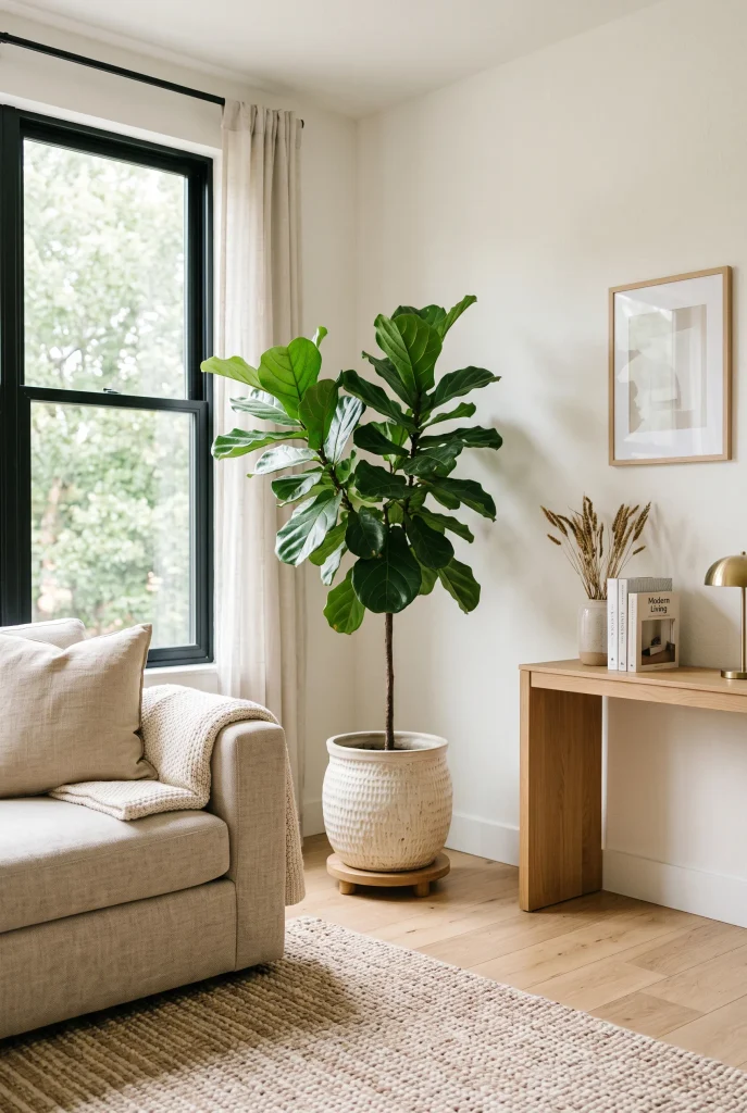 Tall Corner Greenery