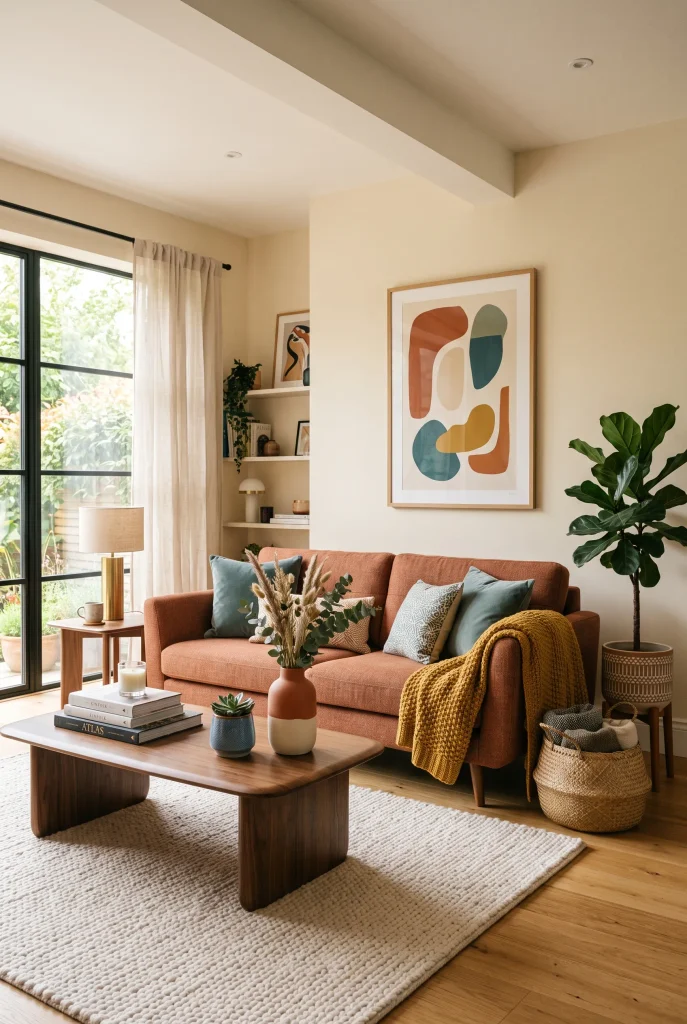 Terracotta Sofa