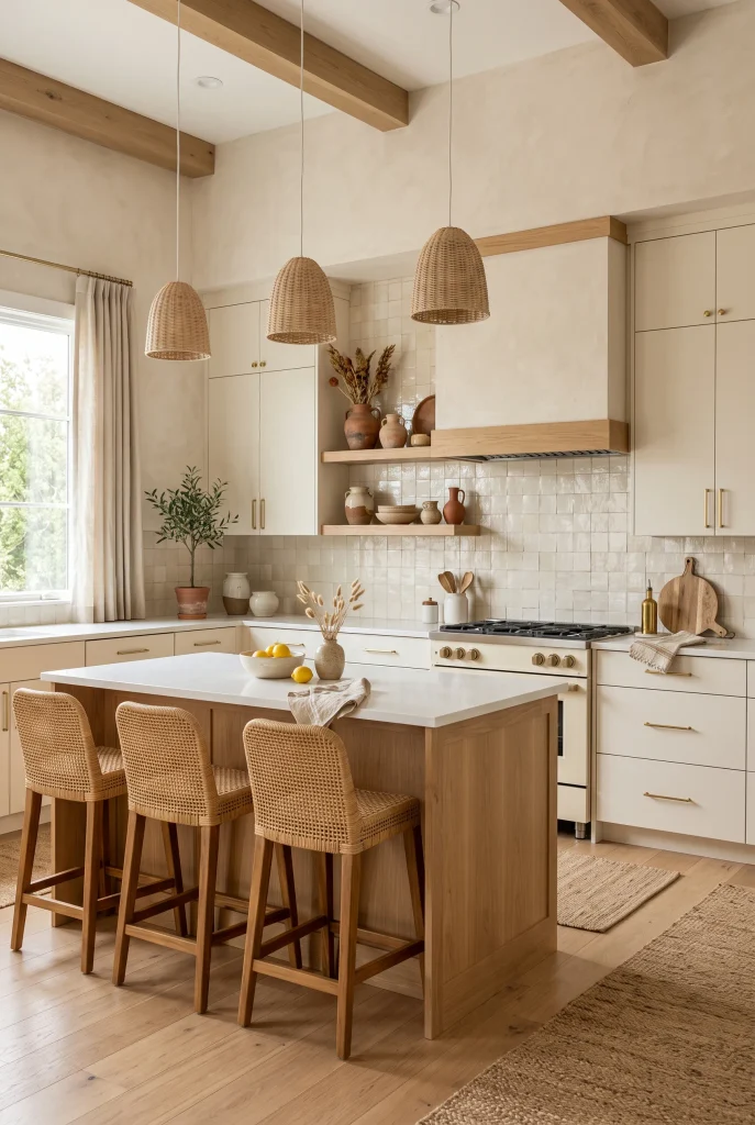 Textured Backsplash
