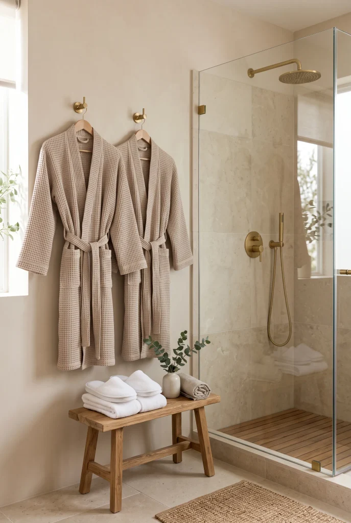 Textured Waffle Robes
