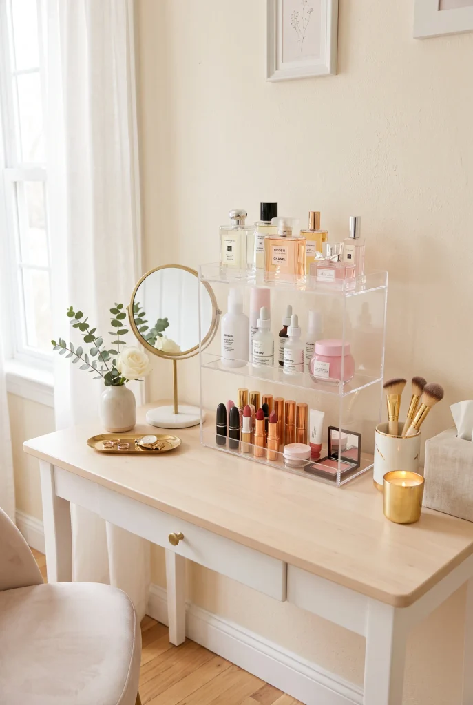 Tiered Vanity Shelf