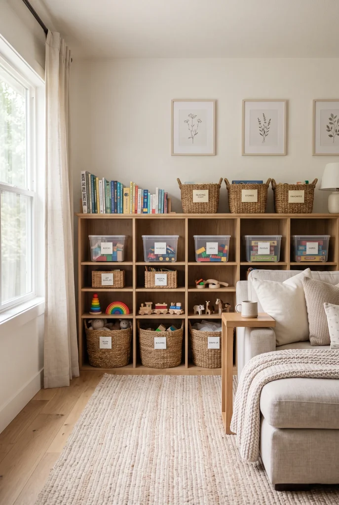 Toy Storage Corner