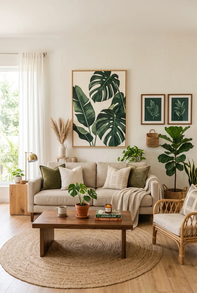Tropical Leaf Prints