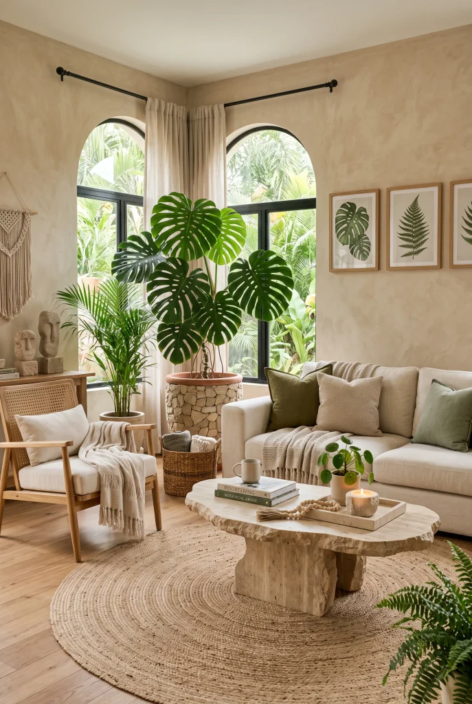 Tropical Stone Decor