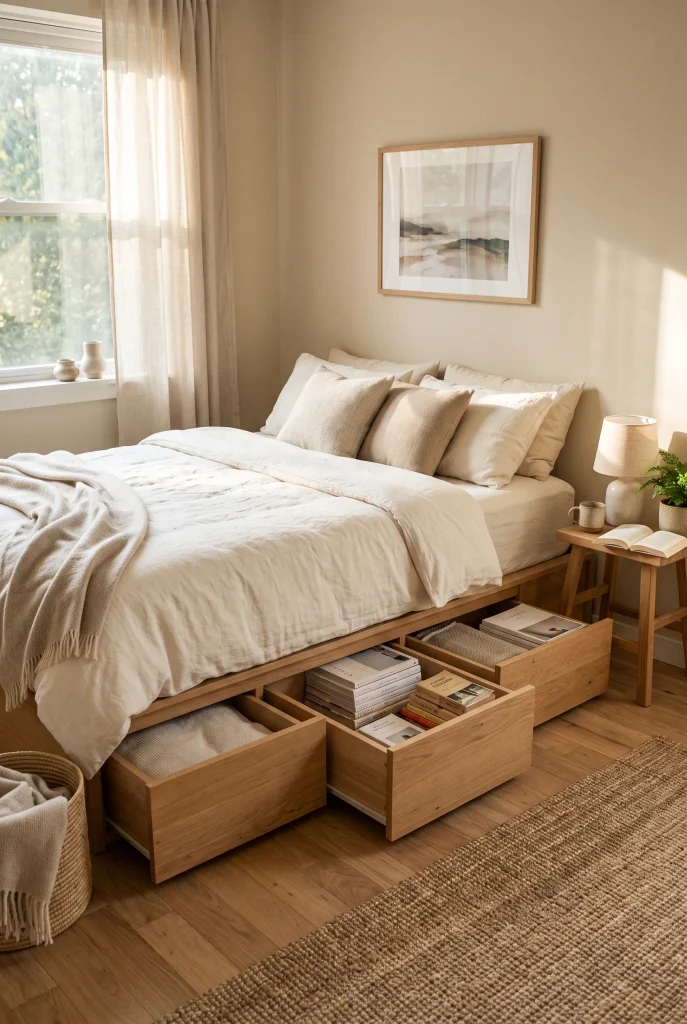 Under-Bed Book Drawers