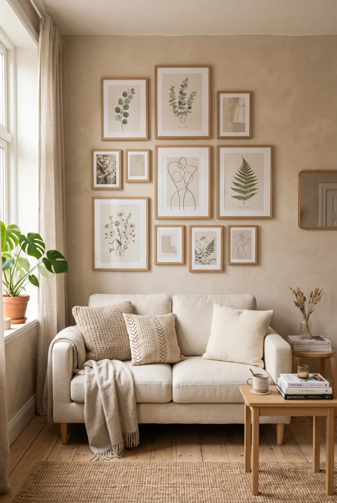 Vertical Gallery Wall