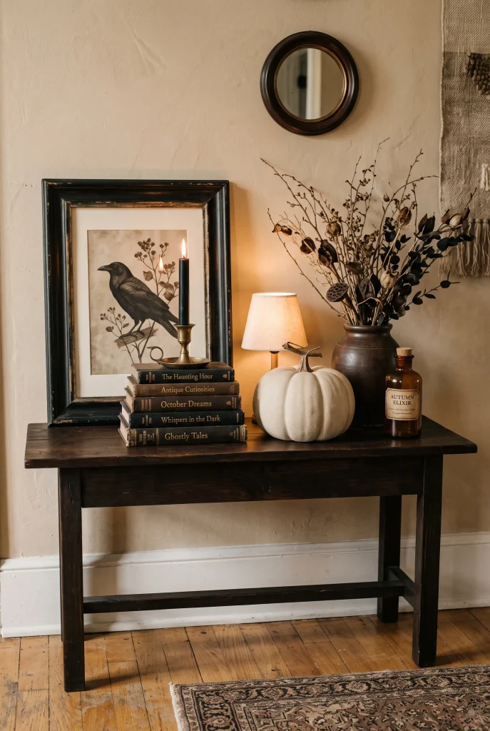 Vintage Halloween Vignette