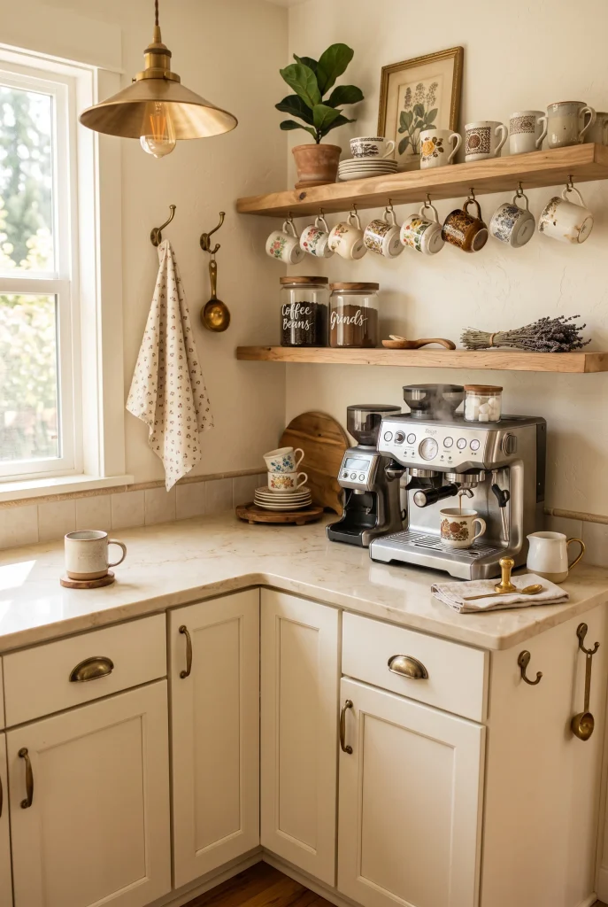 Vintage Mug Display