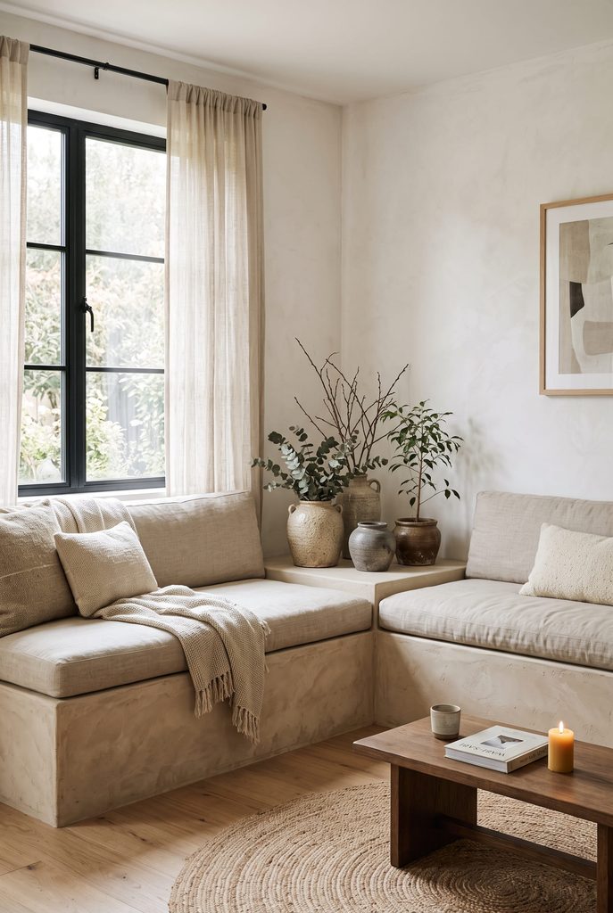 Wabi-Sabi Plaster Built-In