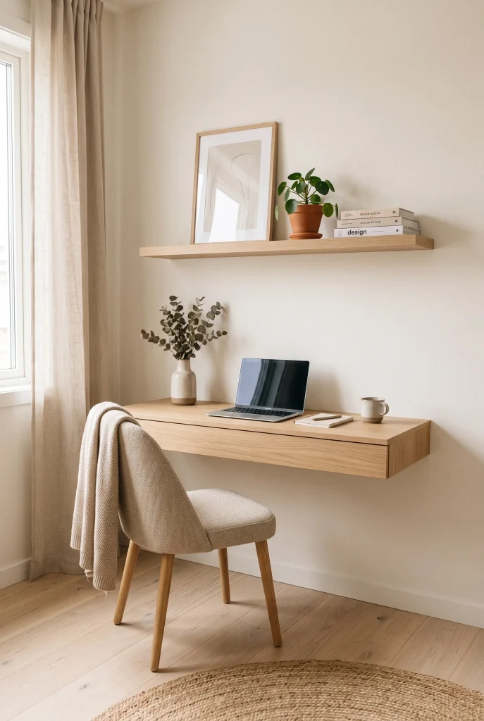 Wall-Mounted Desk