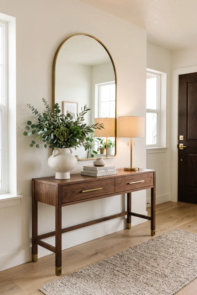 Walnut Console Moment