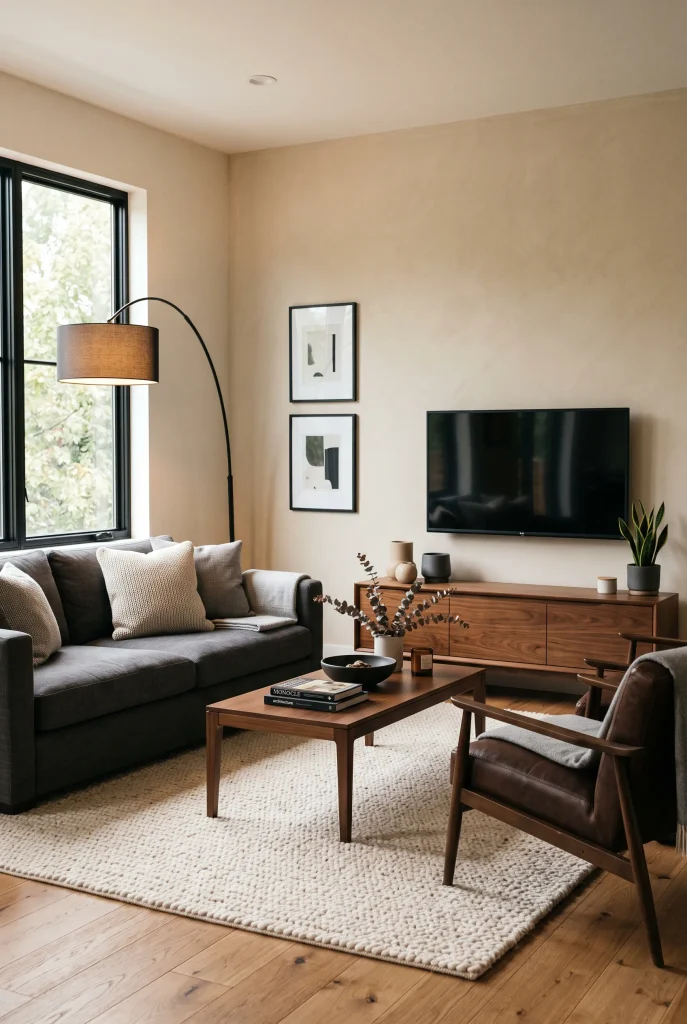 Walnut Media Console