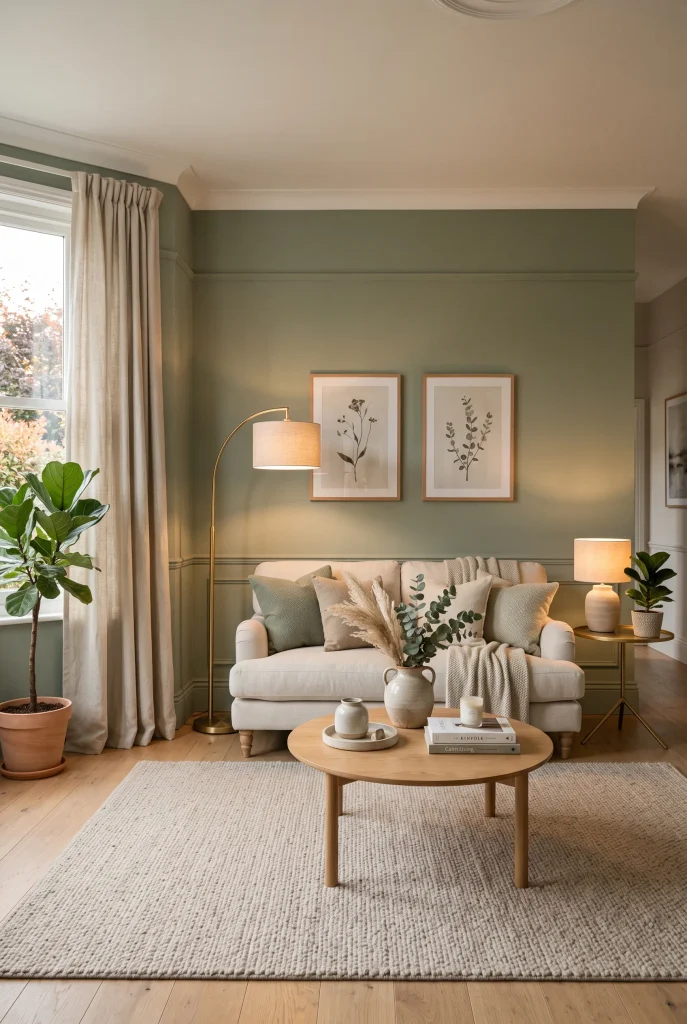 Warm Brass Accents