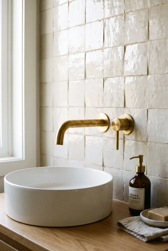 Warm Brass Hardware
