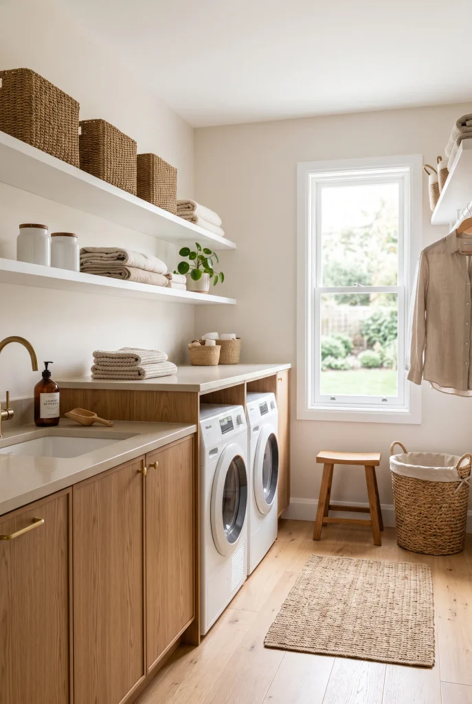 Warm Wood Accents