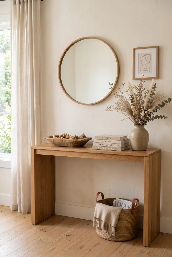Warm Wood Accents