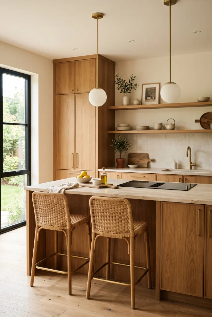 Warm Wood Cabinetry