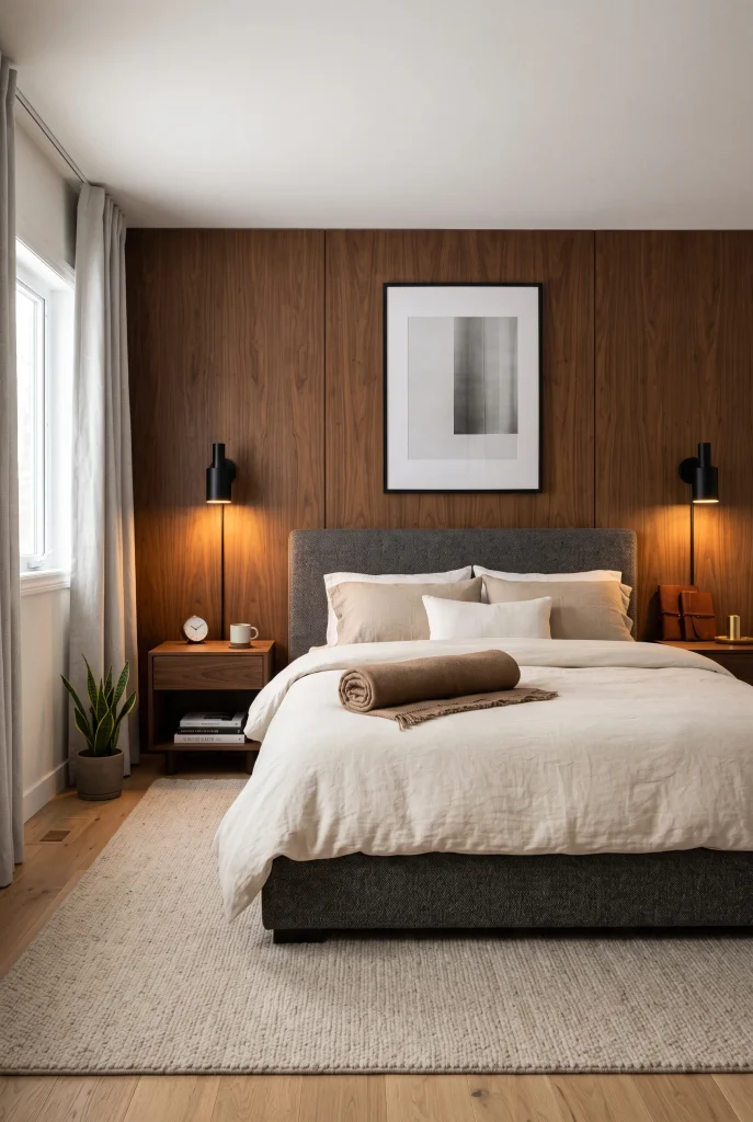 Warm Wood Paneling