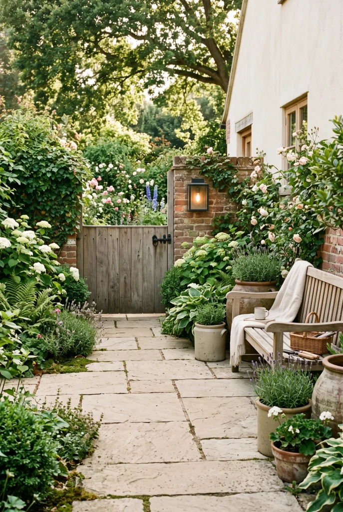 Welcoming Entry Patio
