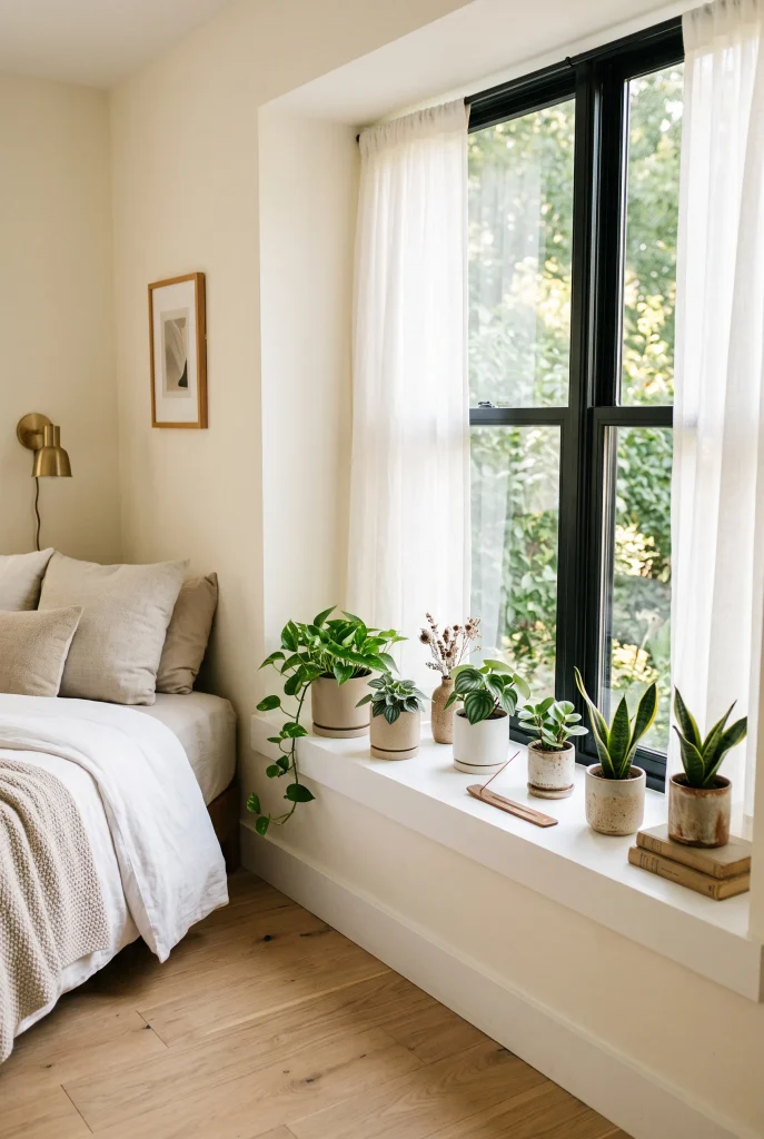 Window Ledge Greenery