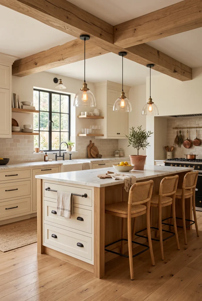 Wooden Beam Lighting