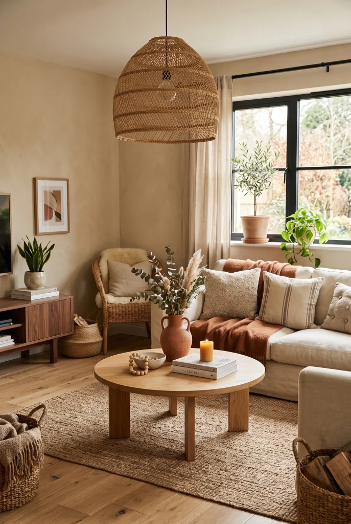 Woven Pendant Light