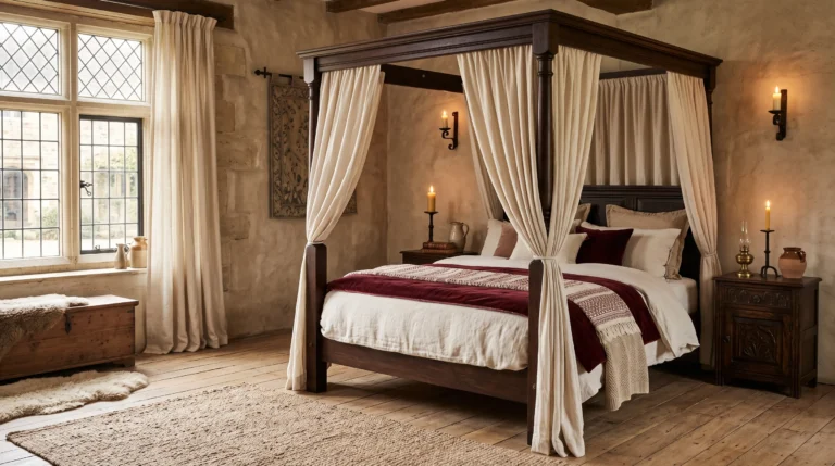 fantasy medieval bedroom