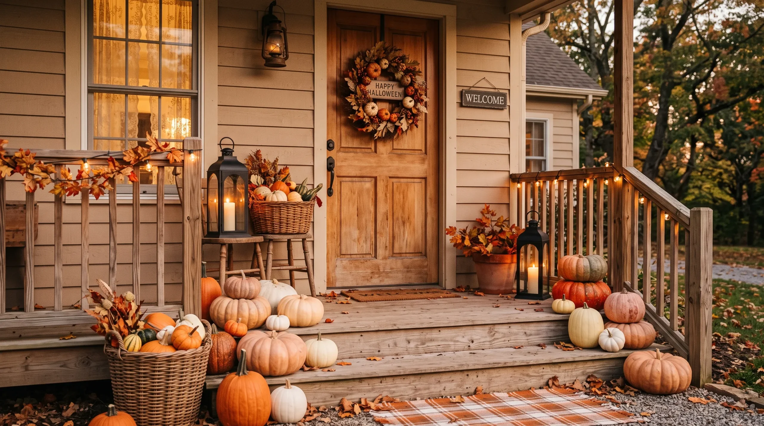 halloween front porch ideas