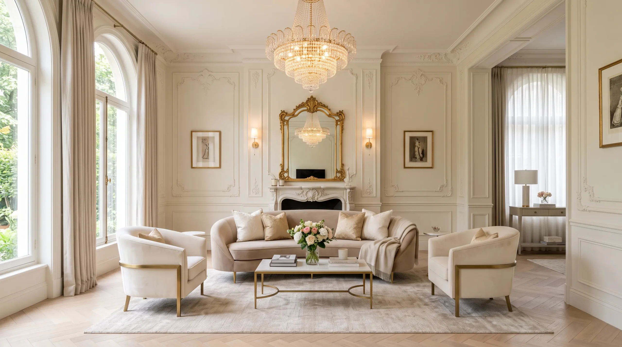 modern rococo interior ideas