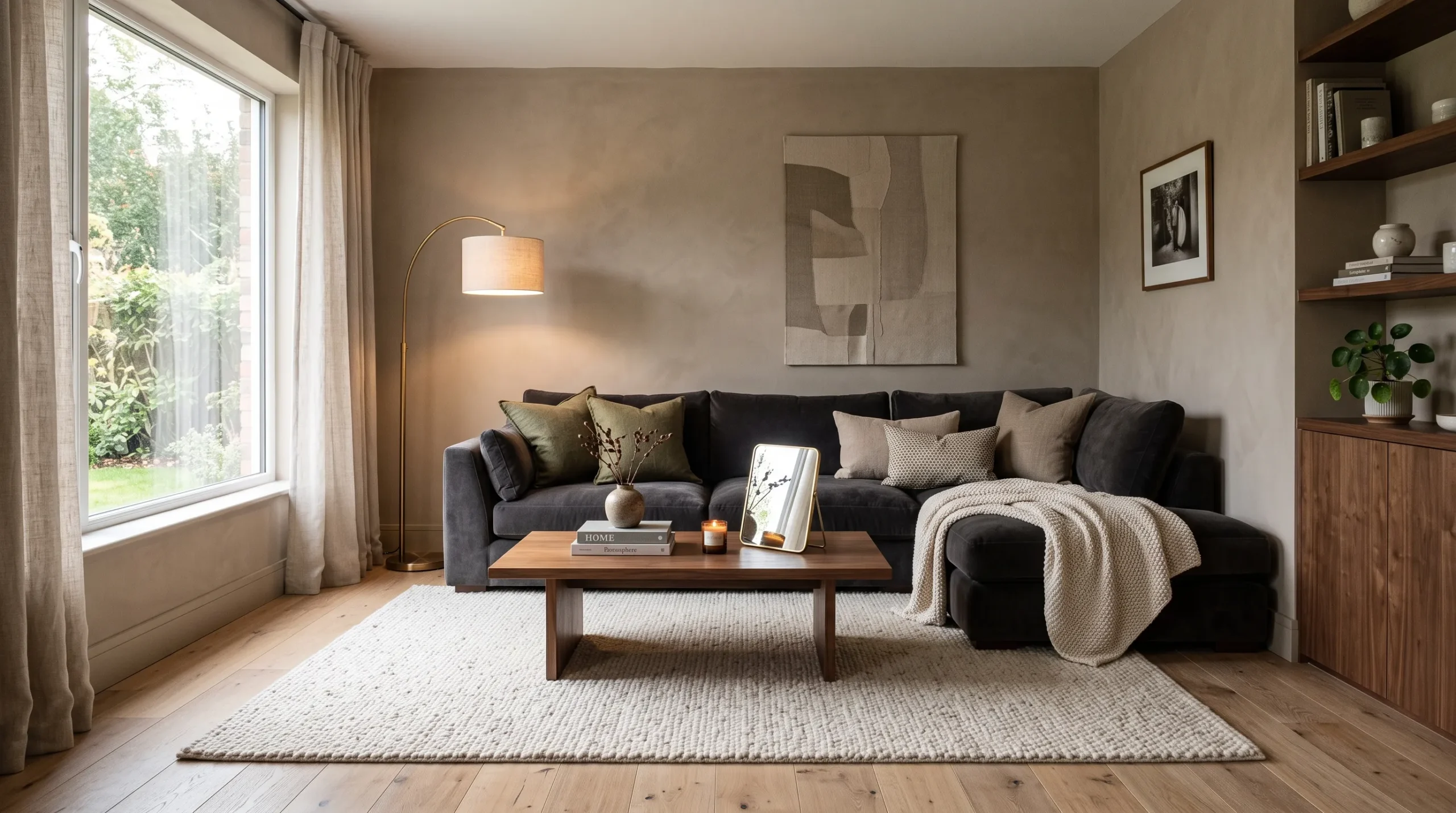 moody living room