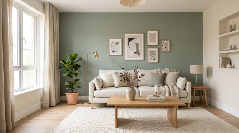 sage green living room ideas