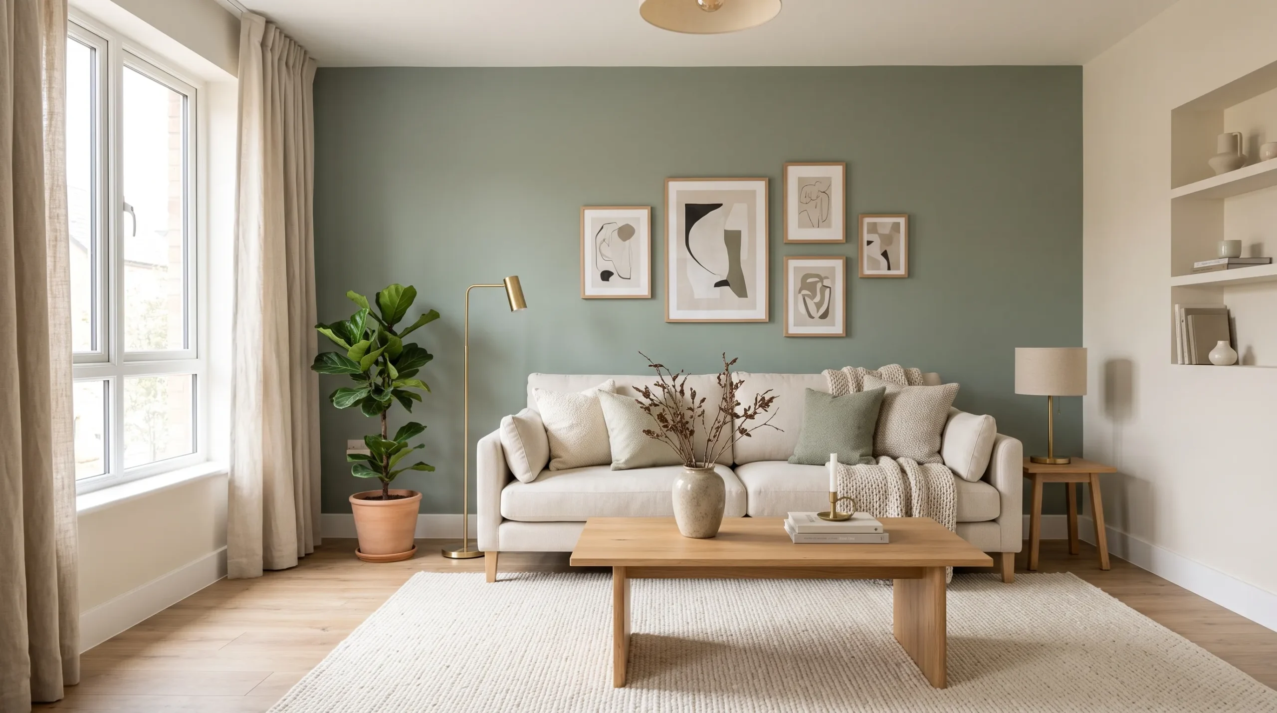 sage green living room ideas