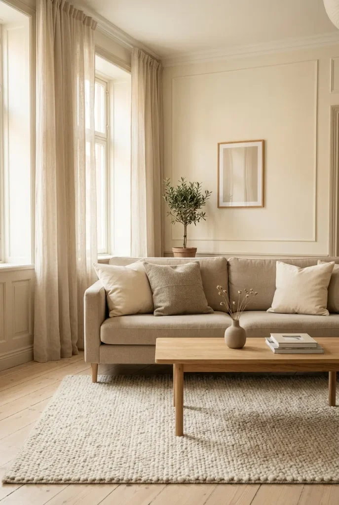 A Simple Sofa Setup