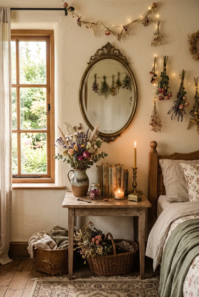 Antique Mirror Corner