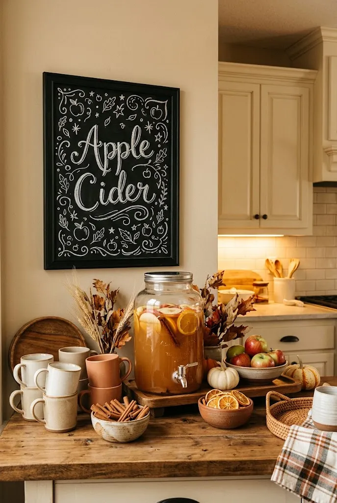 Apple Cider Station